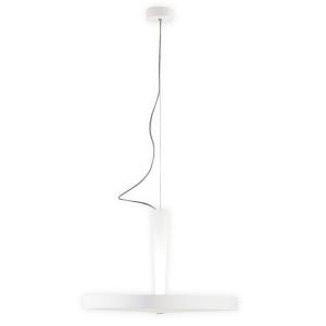 Prandina Equilibre Halo S3 lámpara colgante blanco