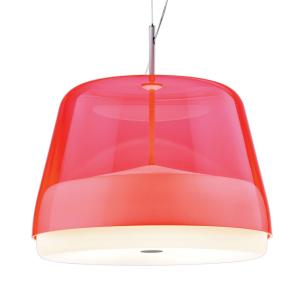 Prandina La Belle S5 lámpara colgante roja