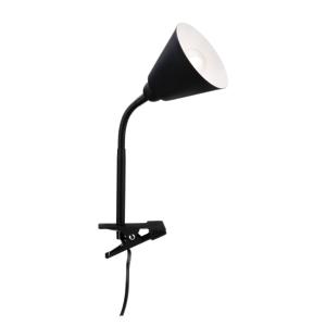 Paulmann Vitis lámpara de pinza, negro