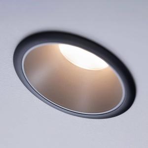Paulmann Cole spotlight LED, plata-negro