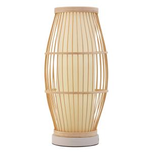 Pauleen Woody Passion lámpara de mesa de bambú