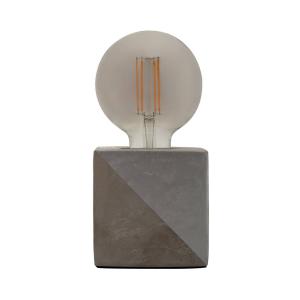Pauleen Silver Jewel lámpara mesa base de hormigón