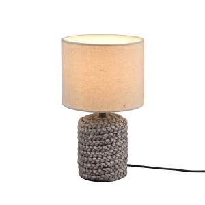 Reality Leuchten Lámpara de mesa de cerámica Mala, Ø 15 cm…