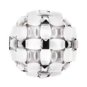 Slamp Mida lámpara de techo, 50 cm, blanco-platino