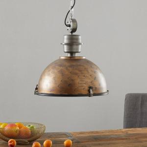 Steinhauer Lámpara colgante Bikkel cobre, estilo industrial