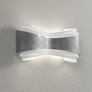 Selène Ionica - Aplique de pared LED con pan de plata