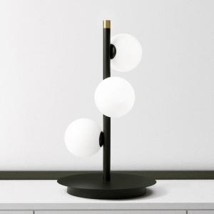 miloox by Sforzin Lámpara de mesa Pomì con tres esferas de…