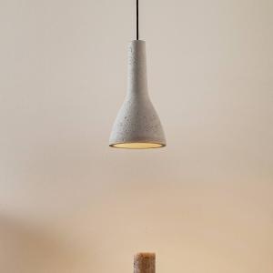 SOLLUX LIGHTING Lámpara colgante Cona de hormigón, Ø 17 cm…