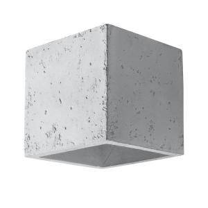 SOLLUX LIGHTING Ara aplique de pared como cubo de hormigón