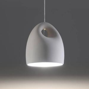 SOLLUX LIGHTING Lámpara colgante Kano con pantalla cerámica…