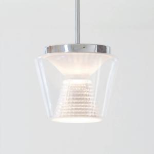 Serien Lighting Lámpara colgante LED Annex con vidrio de cr…
