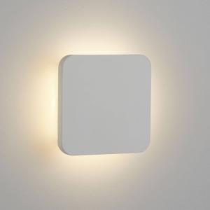 Searchlight Aplique LED Gypsum 15x15cm de yeso blanco