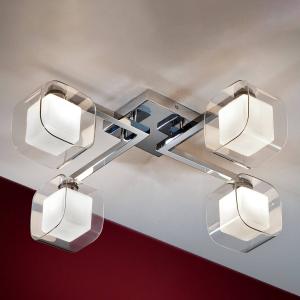 Schuller Valencia Cube: lámpara LED de techo con 4 pantalla…