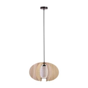 SIGMA Mod C M lámpara colgante con Lamell de madera Ø 50 cm…