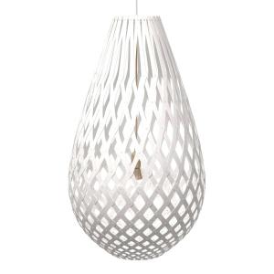david trubridge Koura lámpara colgante 75 cm blanco
