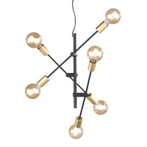 Trio Lighting Lámpara colgante Cross en diseño minimalista