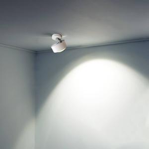 Top Light Lámpara de techo LED Puk Maxx Move, cromo blanco