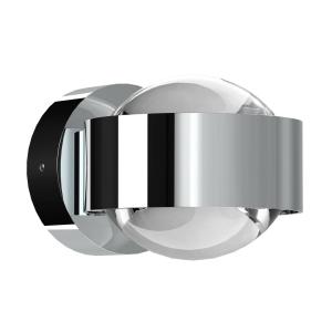 Top Light Puk Mini Wall LED 2x8W Lentes transparente, croma…