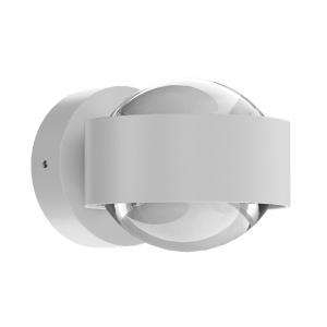 Top Light Puk Mini Wall LED 2x8W lentes transparente, blanc…