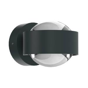 Top Light Puk Mini Wall LED 2x8W lentes transparente, antra…