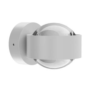 Top Light Puk Mini Wall, G9, lentes transparentes, blanco m…