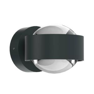 Top Light Puk Mini Wall, G9, lentes transparentes, antracit…