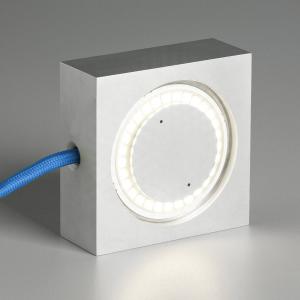 TECNOLUMEN Lámpara versátil Square con LED, cable azul