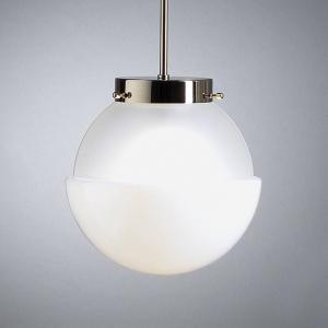 TECNOLUMEN HMB 29 - Lámpara colgante de vidrio opalino, 25…