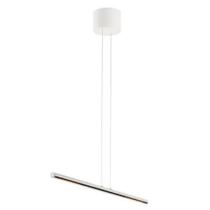 Lámpara colgante LUM S de TECNOLUMEN, 85 cm, cromo