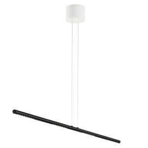 Lámpara colgante LUM L de TECNOLUMEN, 135 cm, negra