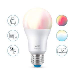 WiZ A60 bombilla LED Wi-Fi E27 8W RGB