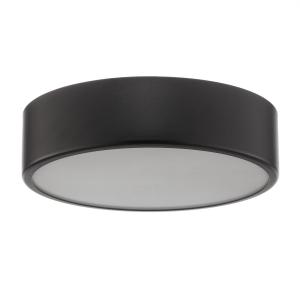 TEMAR LIGHTING Lámpara de techo Cleo, Ø 30 cm, negro