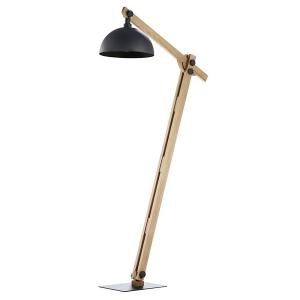 Envostar Stort lámpara de pie estructura madera
