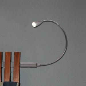 Heitronic Lámpara de lectura Berta con brazo flexible