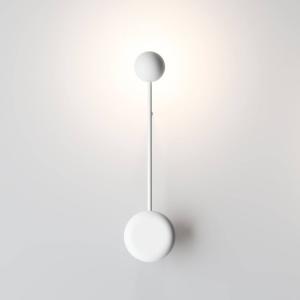Vibia Lámpara de pared LED Pin en blanco