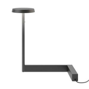 Vibia Flat lámpara de mesa LED altura 30 cm negro