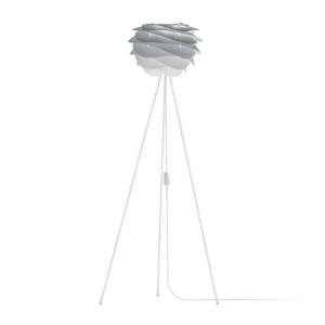 UMAGE Carmina Mini lámpara pie gris/trípode blanco