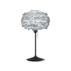 UMAGE Eos mini lámpara de mesa gris claro/negro