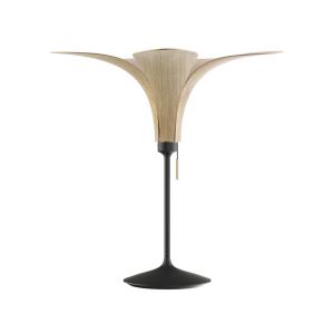 UMAGE Jazz lámpara de mesa roble claro, base negra