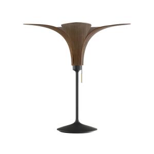 UMAGE Jazz lámpara de mesa roble oscuro, base negra