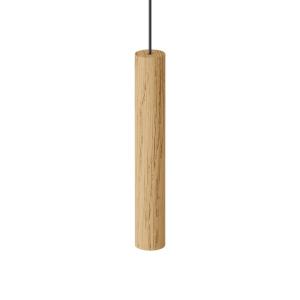UMAGE Chimes Tall lámpara colgante LED roble claro