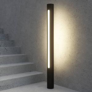 Lucande Iluminación LED de senderos Tomas en gris oscuro
