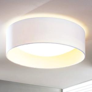 Lindby Lámpara LED de techo Franka, blanco, 41,5 cm