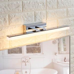 Lucande Lámpara de pared LED de baño Julie, forma alargada