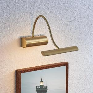 Lindby Lámpara LED para cuadros Rakel, dorado mate