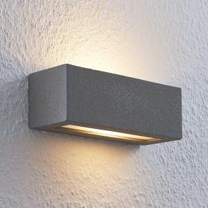 Lindby Nellie aplique LED de hormigón, 21,8 cm