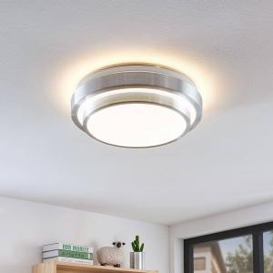 Lindby Naima lámpara de techo LED, redonda 34 cm
