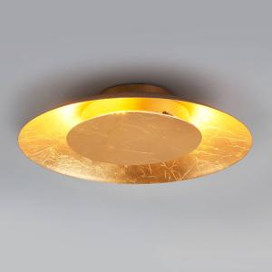 Lindby Lámpara de techo LED Keti, aspecto oro, Ø 34,5cm