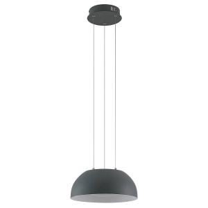 Lindby Juliven lámpara colgante LED, gris, 32 cm