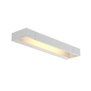 Arcchio Jora aplique LED, IP44, blanco, 40 cm